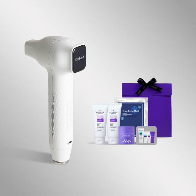 [본사출고]올리지홈 고주파 물방울 초음파 에어니들샷 뷰티디바이스 홈케어 리프팅 미용기기 가정의달 선물박스증정, 화이트, Oligihome