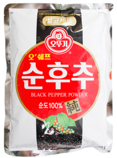 오뚜기 순후추 450g 후추 업소용