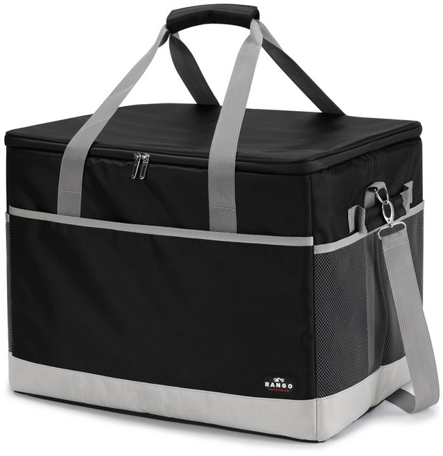 랑고 대형 컴포트 쿨러백, 블랙, 68L