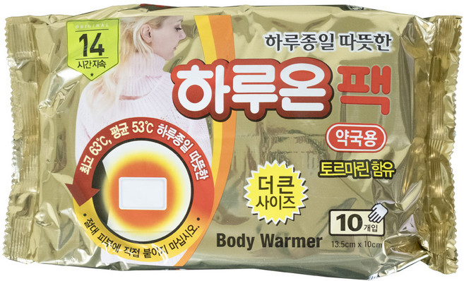 하루온 핫팩 붙이는 타입 50g, 310개입