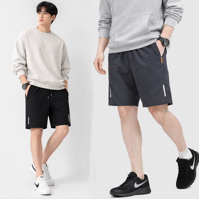 액티브온 남자 반바지 여름 쿨 스포츠 트레이닝 2종 세트