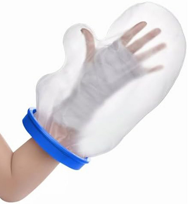 탑건강 성인용 손목 기브스 방수커버 FS-2104, 혼합색상, 1개