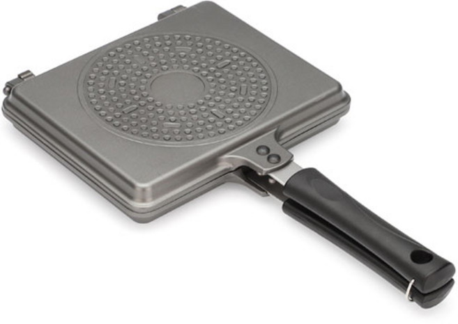 키친아트 IH 인덕션 스퀘어 와플팬, 22 x 18 cm, 1개