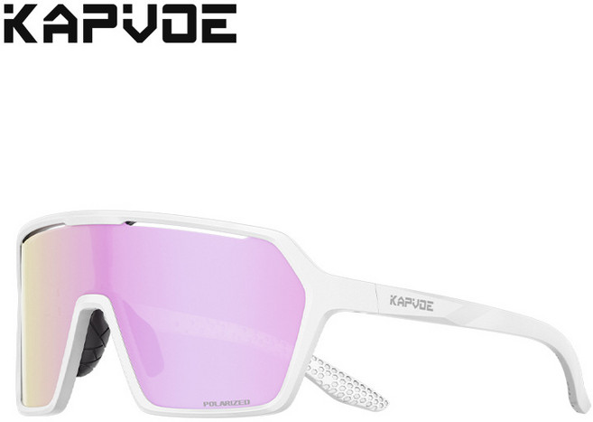 KAPVOE 변색 사이클링 선글라스 자전거 고글 남녀공용 방풍/방진 아웃도어 등산 하이킹용, 02, 1개