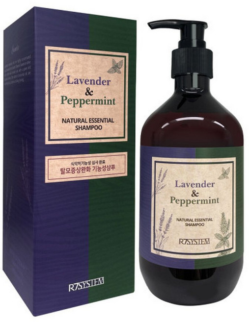 R7SYSTEM(알7시스템) 라벤더앤페퍼민트 탈모완화 기능성 샴푸, 1개