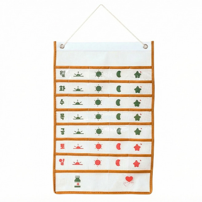 모바스 어르신 약 달력 주간, 1개, 단일