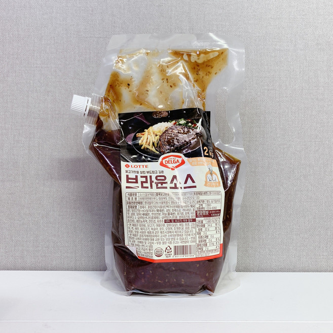 롯데푸드 브라운소스, 1개, 2kg