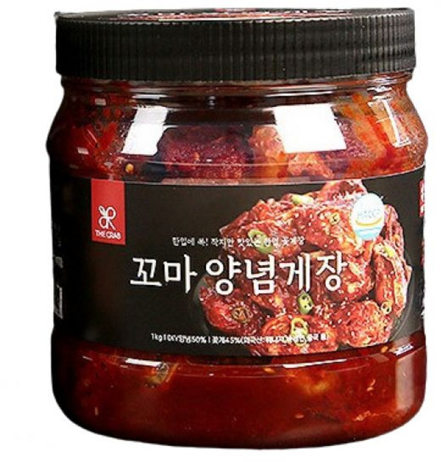 더꽃게 꼬마 양념게장 1kg
