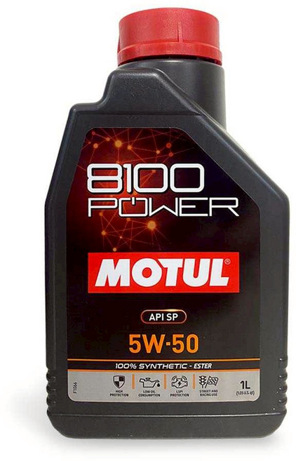 Motul 8100 Power 5W-50, 1個