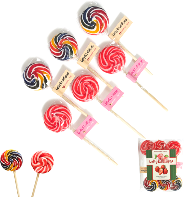 롤리팝캔디(롤리앤롤리팝), 6개, 25g
