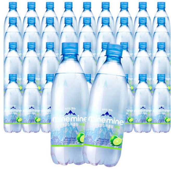 동원 미네마인 스파클링워터 500ml 라임맛, 40개