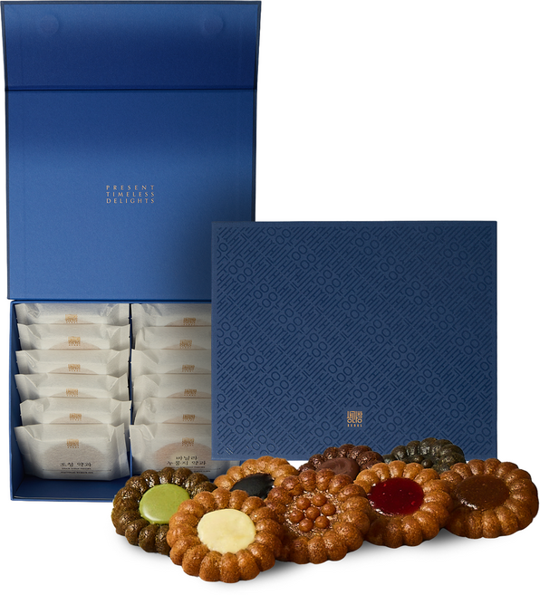 생과방 수제약과 12개입 고급선물세트 보자기포장, 480g, 1개