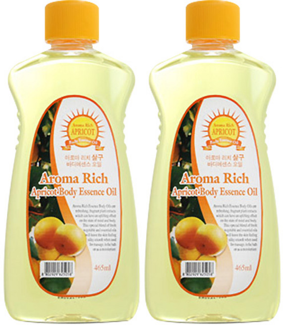 이노벨라 아로마 리치 바디 에센스 오일 살구, 2개, 465ml