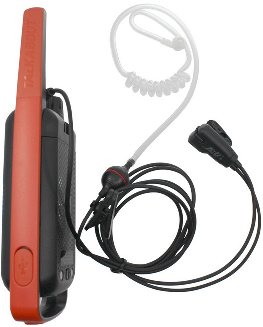 모토로라 T82 무전기 리시버 이어폰 경호용이어마이크 인이어 제일이노텔, 1개