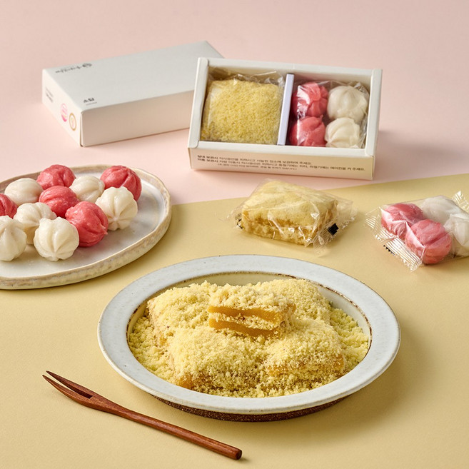 [떡보의하루 본사] 답례떡 소담 카스테라 호박인절미2호 전국150여개 매장 직접배달, 20개