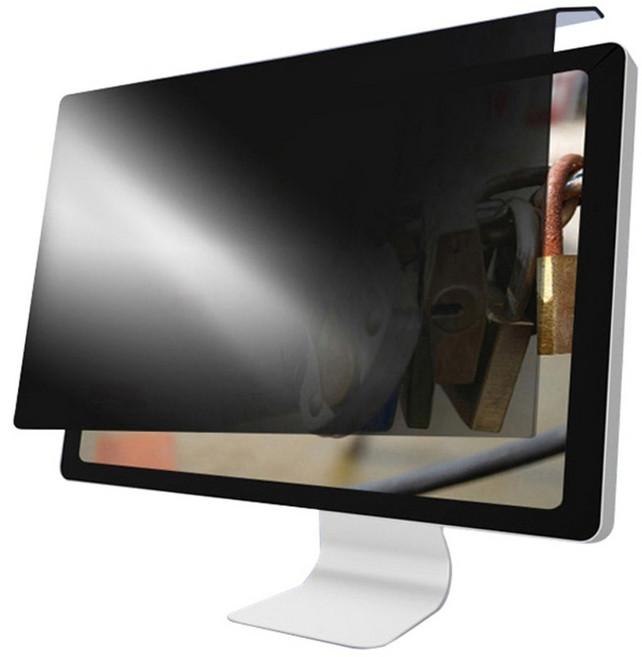 포가드 모니터용 거치식 정보보호필터 정보보호필름 시력보호 블루라이트차단 간편설치 정보보안, 27인치W(630x400), 1개