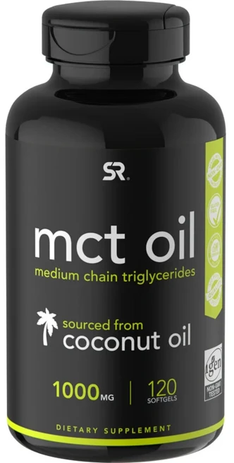 스포츠리서치 MCT 오일 트리글리세리드 1 000 mg 120 소프트젤, 1개, 120정 - 쿠팡
