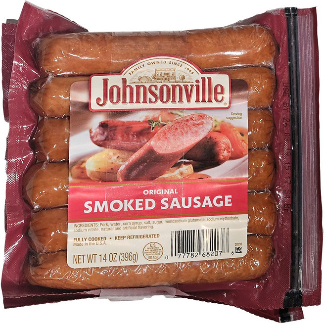 존슨빌 스모크 소시지, 396g, 2개