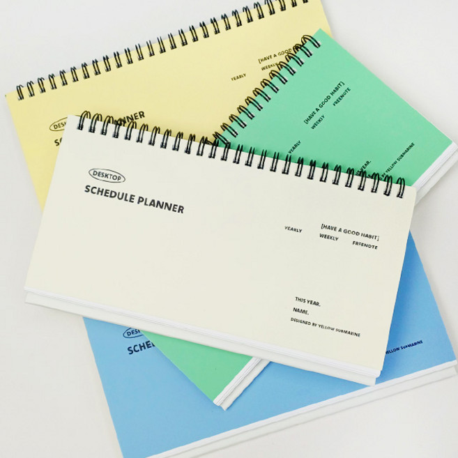 노란잠수함 4000 탁상 스케줄 플래너 (SN415)