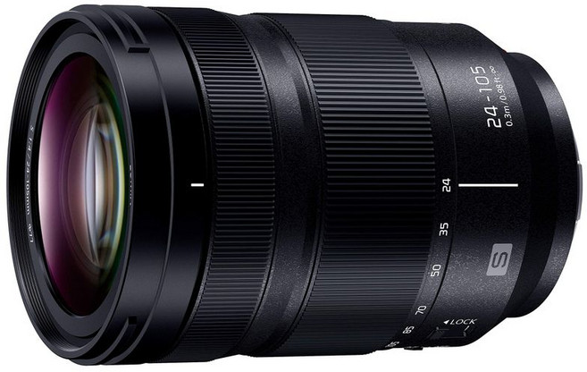 파나소닉 표준 줌 렌즈 풀 사이즈 미러리스 일안 L마운트 시스템용 루믹스 LUMIX S 24-105mm F4 MACRO O.I.S. 블랙 S-R24105, 1개