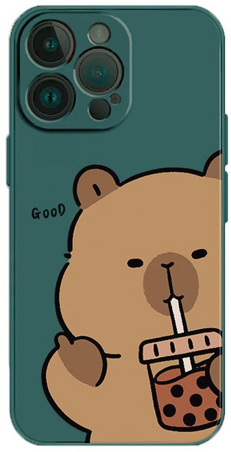 굿 카피바라 젤리 컬러 아이폰 갤럭시 폰케이스