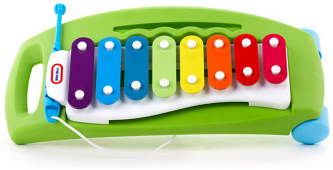 리틀타익스 탭어튠 실로폰 완구, 혼합 색상, 1개
