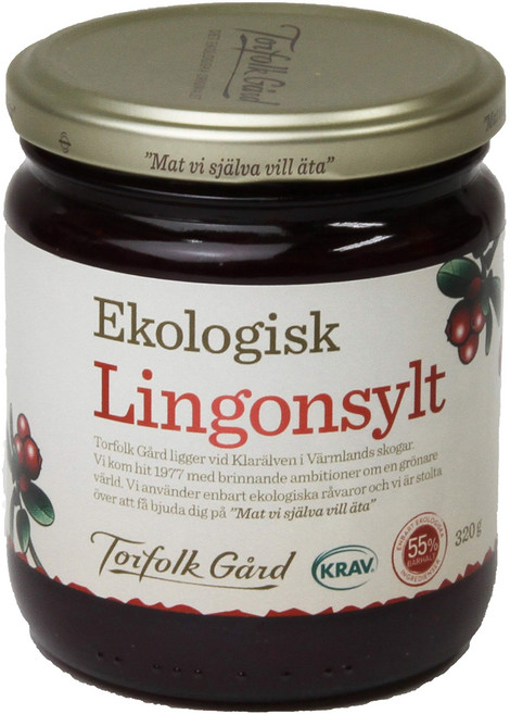 토르포크고드 링곤베리(코케모모)잼 [320g 스웨덴산], 320g, 1