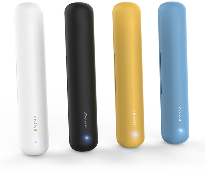 신일 오브제 케어 휴대용 칫솔살균기 STD-P400WH STD-S400BK STD-N400BL STD-W400YL, 화이트