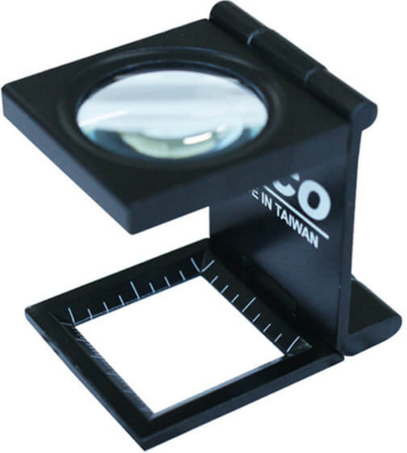 랩앤툴스 접이식 섬유 확대경 루페 돋보기 LT-G012, 1개