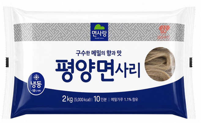 면사랑 평양냉면 평양면사리(10인분), 6개, 2kg