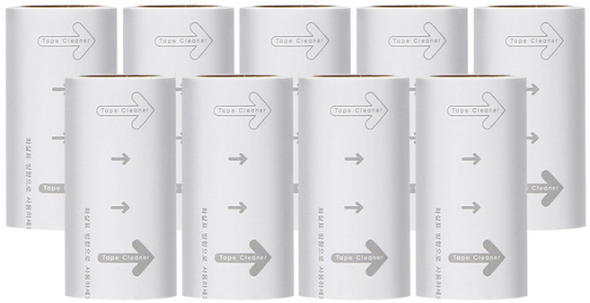 국산 T형 돌돌이 리필 10cm 6M x 9개입, 단품