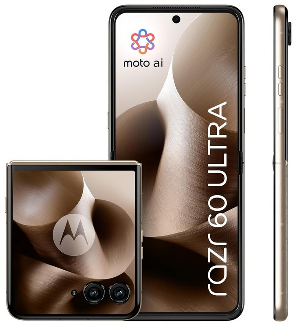 모토로라 레이저 Razr 60 Ultra 플립폰 12/256GB 브라운 공기계, 256GB