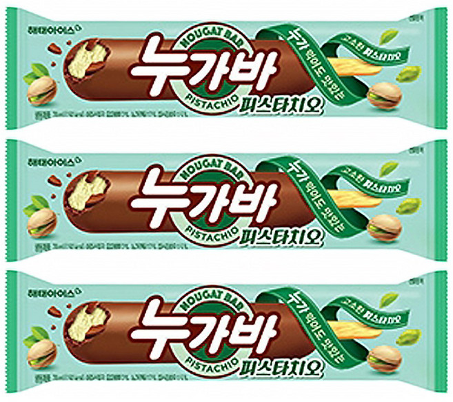달쿨달 베스트 아이스크림 누가바 피스타치오, 40개