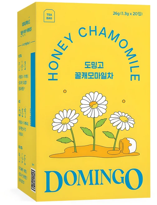 도밍고 꿀캐모마일차, 1.3g, 20개입, 1개 - 쿠팡