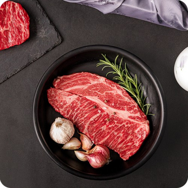 최고급 1++ 한우 오마카세 세트(800g), 꽃등심 200g/앞치마살 200g + 특수부위 400g, 1개