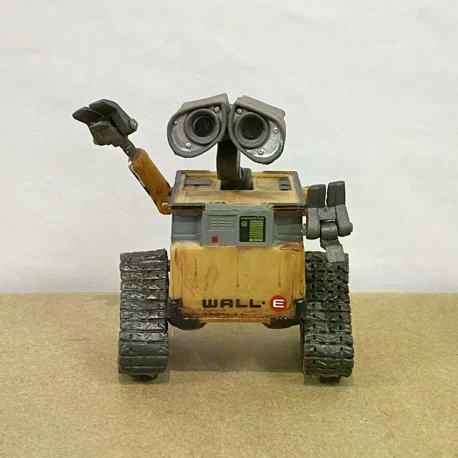 월e 월이 월E 장난감 캐릭터 Wall E 로봇 이브 피규어, Old Walli.E
