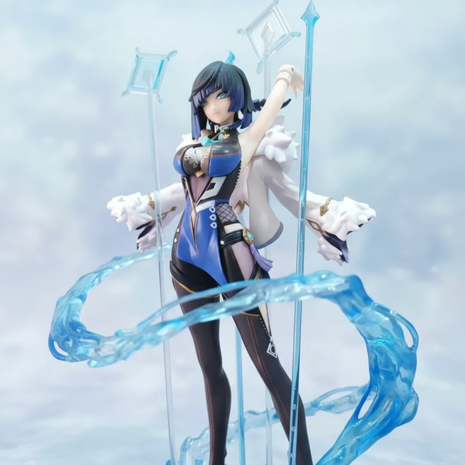 원신 야란 Yelan 캐릭터 피규어 (겐신 임팩트 PVC 모형 31cm), 1개