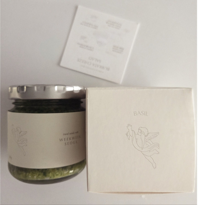 위크위크서울 바질 페스토, 1개, 100g