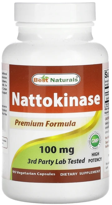 베스트내츄럴스 나토키나아제 100mg 베지캡슐 90정 1개 - 쿠팡