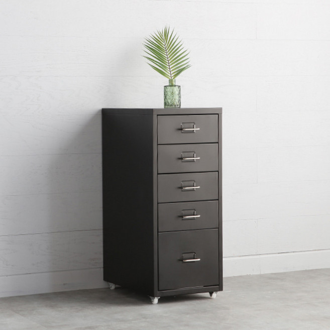 마켓비 피하 서랍장 4.1단, 블랙, 5개