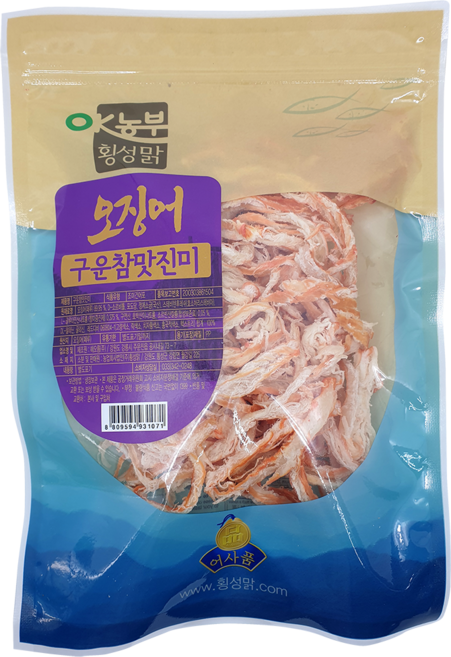 횡성맑 구운참맛진미 오징어채 400g, 1개