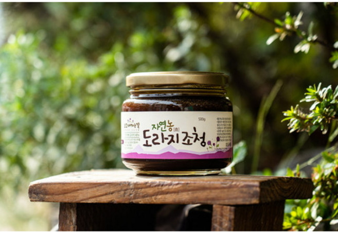 5년근 도라지 40% 자연농 도라지조청 300g 저온저압 농축 태평농원, 1개