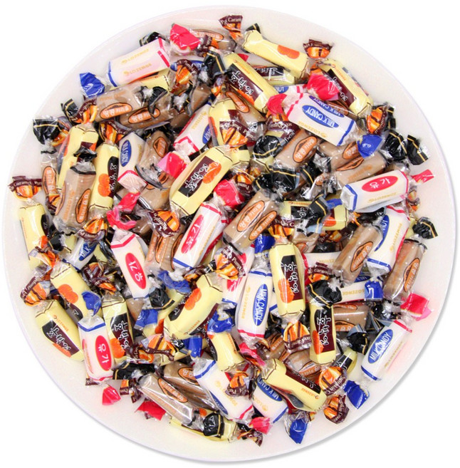 웰링스 대용량 업소용 벌크 종합 땅콩 유가 호박엿 캬라멜 캐러멜 디저트 기념일 행사 어린이집 답례품 식당 후식 종합 카라멜, 1개, 3kg