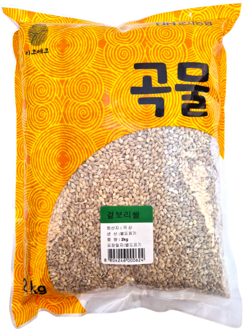 [농협] 군자농협 겉보리쌀, 1개, 2kg