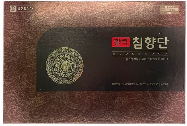 종근당건강 활력 침향단 60p, 225g, 1개