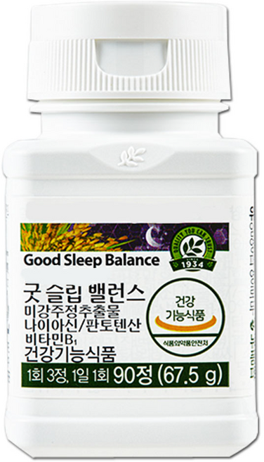 암웨이 뉴트리라이트 굿 슬립 밸런스, 90정, 1개