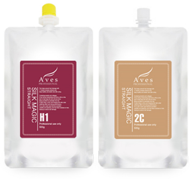 아베스 실크 매직 건강모 500g 1제 2제 세트 다운펌 셀프매직약, 1개