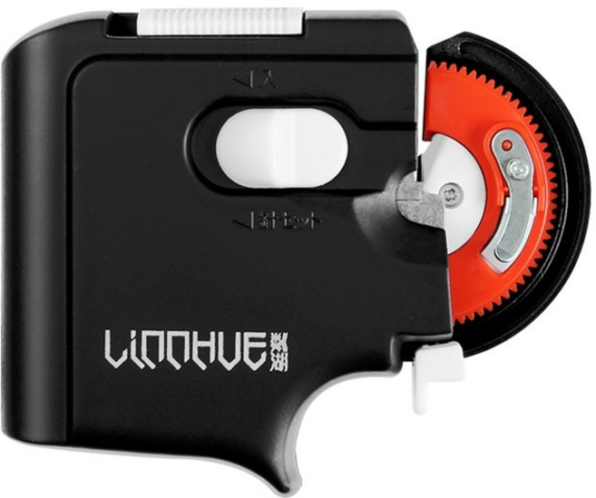 린후 자동 낚싯바늘 묶음기 완전 자동 다기능 낚싯줄 묶음기 전동 바늘 매듭기 낚시 용품, 전동 바늘 묶음기(검정색) 배터리 미포함 [AA 배터리