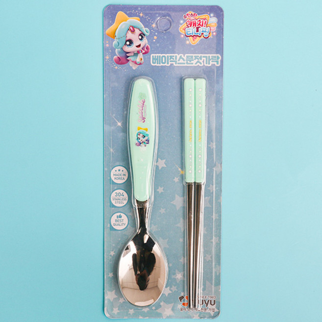 캐치티니핑5 수저세트-초롱핑 베이직 YP5476 (S0091), 캐치티니핑5-S0091, 1개