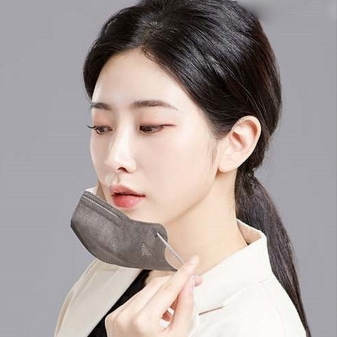 호프리미엄비말차단마스크(KF-AD)_, 5개입, 10개, 애쉬 그레이